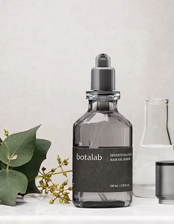 Botalab Deserticola Plus Hair Oil Serum con hojas de eucalipto, producto oficial RIMAN